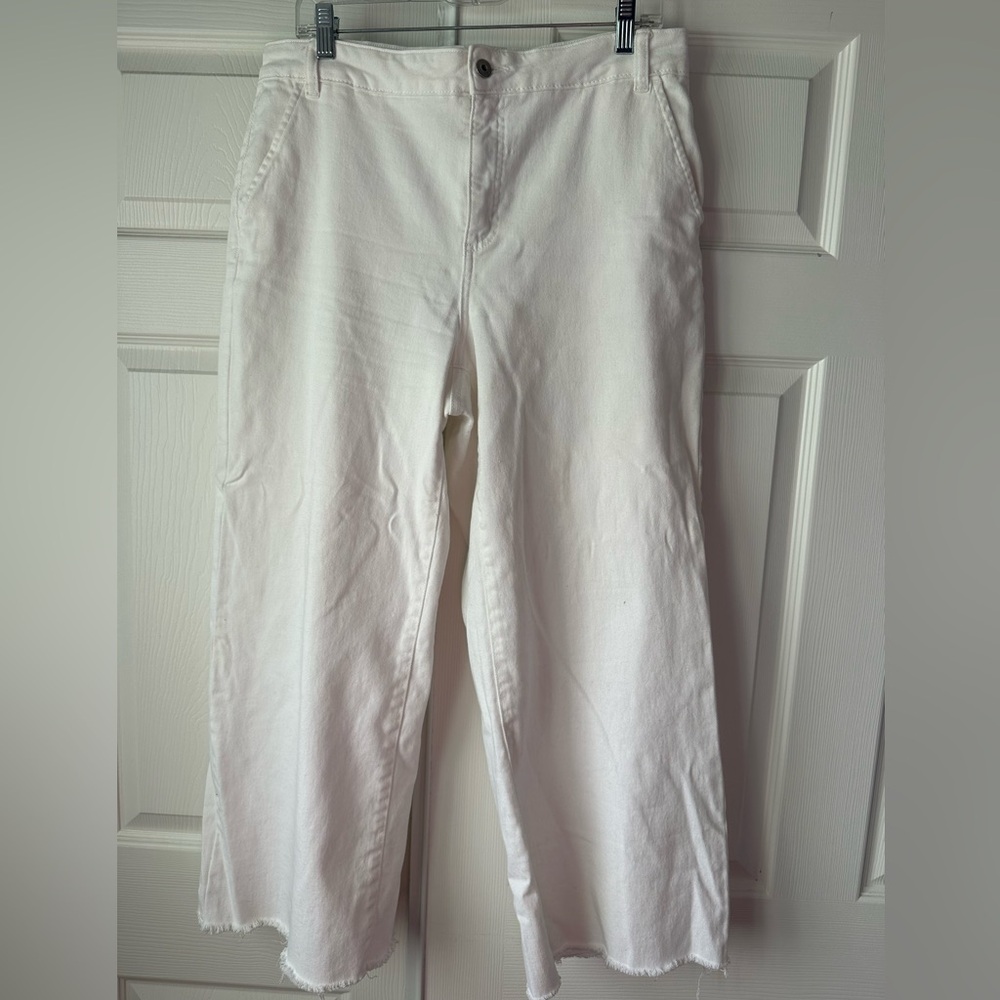 Style & Co. Off-White Wide Leg Pants